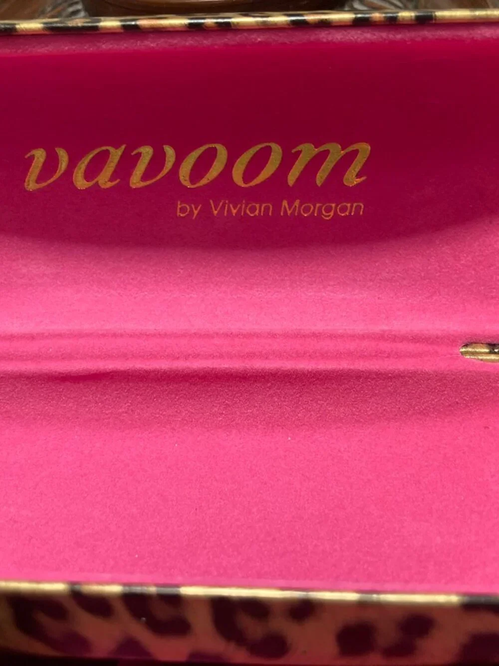 VAVOOM  by VIVIAN  MORGAN   OOM8051 HAVANA TORTOISE  EYECLASSES AND CASE